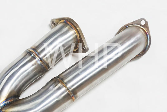 WHP BMW S58 M3 G80 M4 G82 Single Mid Pipe with Under-Brace