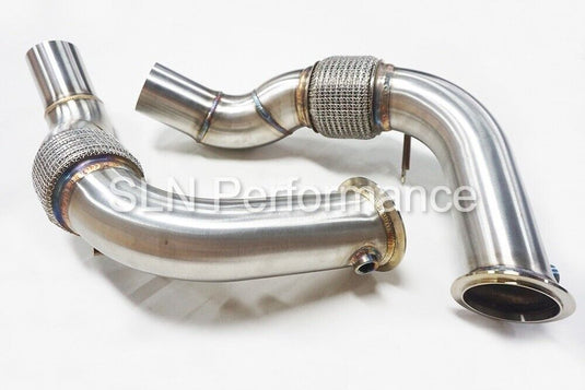 SLN BMW F10 M5 F12 F13 M6 2012-2017 4.4T Downpipes S63tu