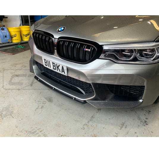 BMW F90 M5 CARBON FIBRE MIDDLE SPLITTER - S STYLE