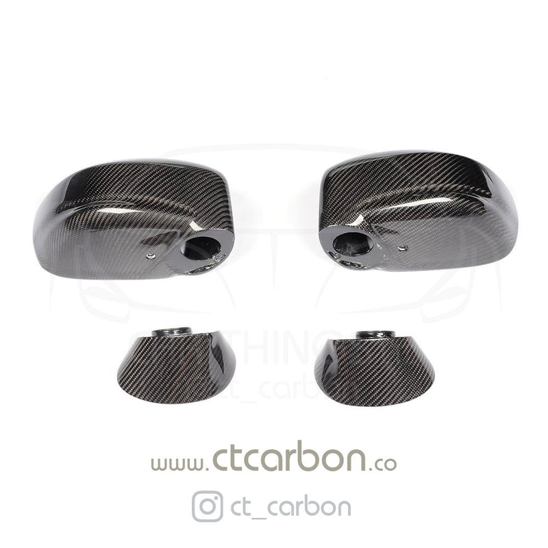 Load image into Gallery viewer, NISSAN GTR R35 CARBON FIBRE MIRRORS - CT Carbon
