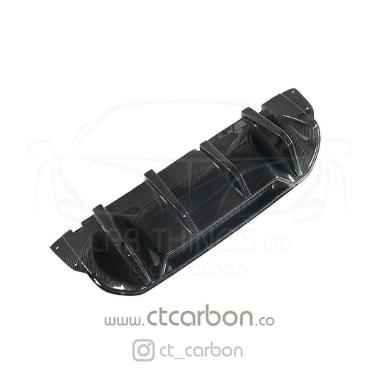 BMW M5 F90 CARBON FIBRE DIFFUSER - MP STYLE - CT Carbon