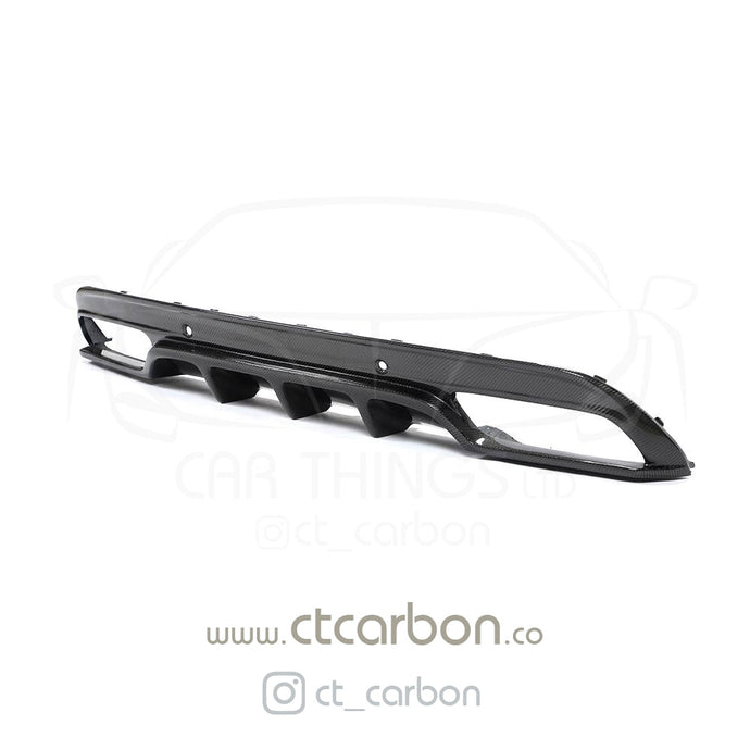 MERCEDES W205 C63 & C63S SALOON CARBON DIFFUSER - PS STYLE - CT Carbon