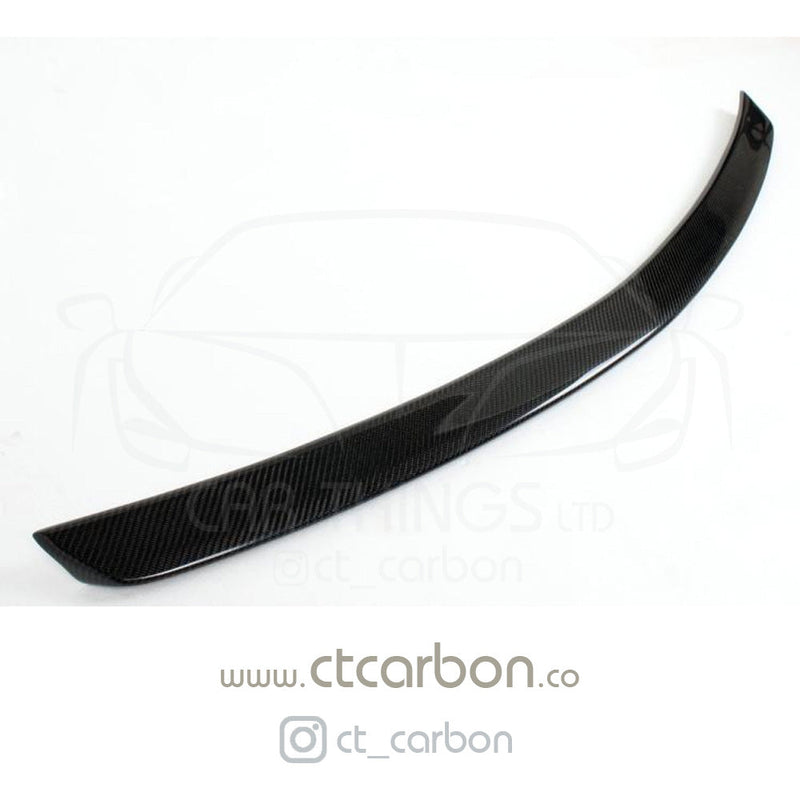 Load image into Gallery viewer, MERCEDES C-CLASS C63 W204 4DR SALOON CARBON FIBRE SPOILER - CT Carbon
