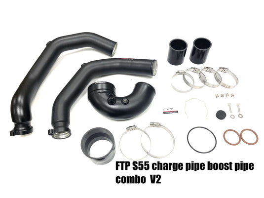 FTP BMW S55 Charge Pipe - Boost pipe combo V2 for F80 M3/F82 M4 /F87 M2C