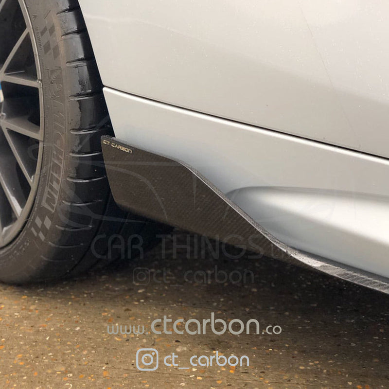 Load image into Gallery viewer, BMW M2 / M2C F87 CARBON FIBRE SIDE SKIRTS - MP STYLE - CT Carbon
