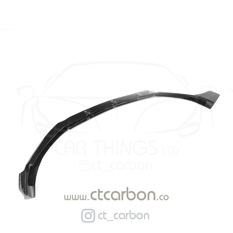 Load image into Gallery viewer, MERCEDES C63 W205 COUPE CARBON FIBRE SPLITTER - B-STYLE - CT Carbon
