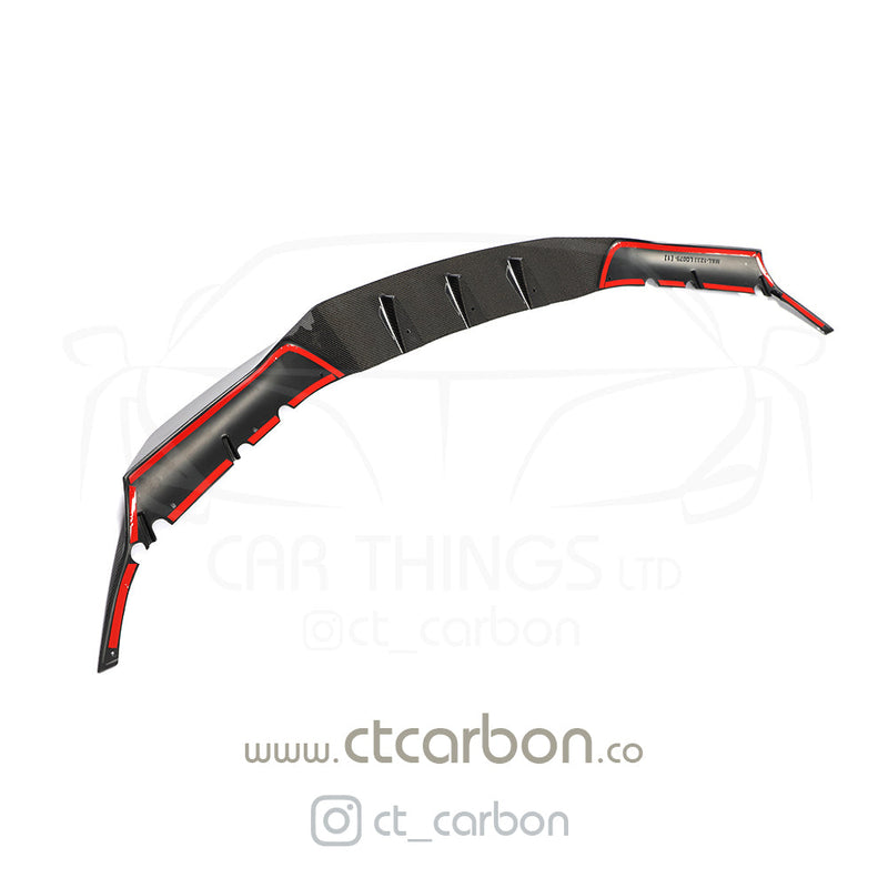 Load image into Gallery viewer, BMW F90 M5 &amp; M5C COMPETITION CARBON FIBRE SPLITTER - R STYLE - CT Carbon
