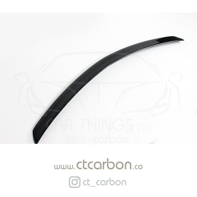 Load image into Gallery viewer, MERCEDES C-CLASS C63 W204 4DR SALOON CARBON FIBRE SPOILER - CT Carbon
