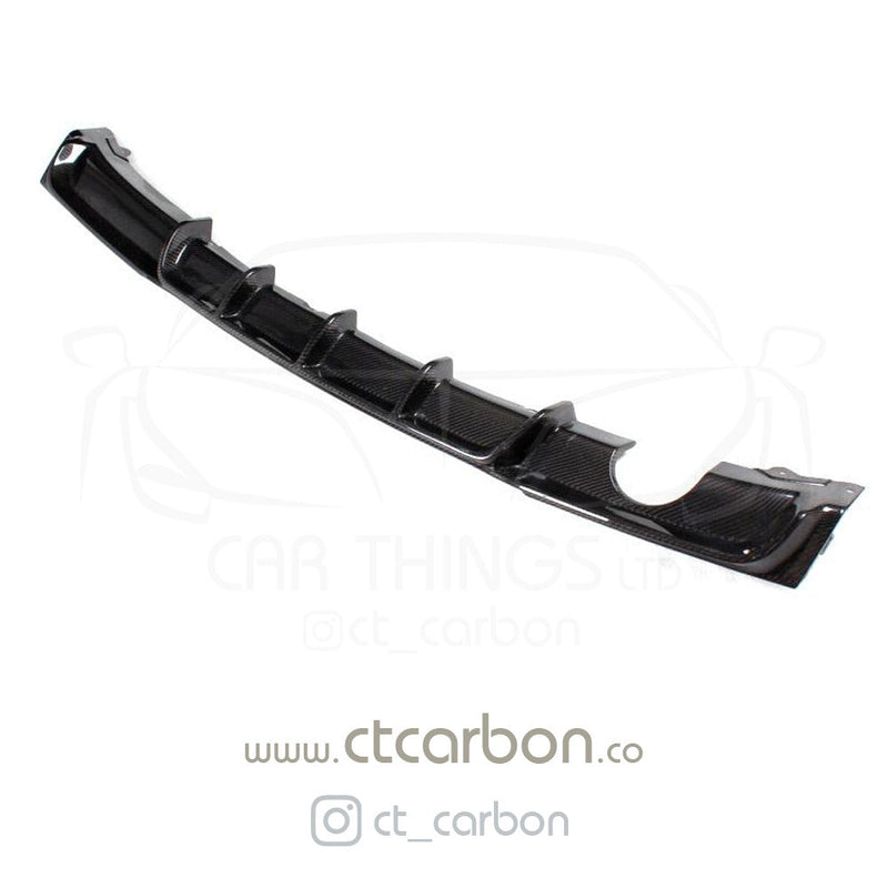 Load image into Gallery viewer, BMW F30 3 SERIES CARBON FIBRE DIFFUSER - MP STYLE - SINGLE EXHAUST - CT Carbon
