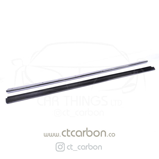MERCEDES W204 C63 CARBON FIBRE SIDE SKIRTS - CT Carbon