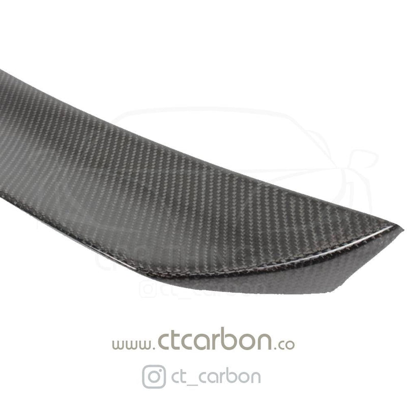 Load image into Gallery viewer, MERCEDES C-CLASS C63 W204 4DR CARBON FIBRE SPOILER - DTM STYLE - CT Carbon
