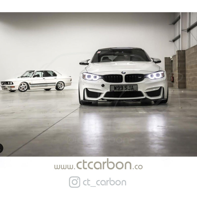 Load image into Gallery viewer, BMW M3/M4 (F80 F82 F83) CARBON FIBRE SPLITTER (NO CANARDS) - MP STYLE - CT Carbon
