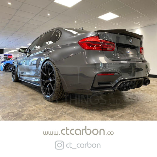 BMW M3 F80 & F30 3 SERIES CARBON FIBRE SPOILER - V STYLE - CT Carbon