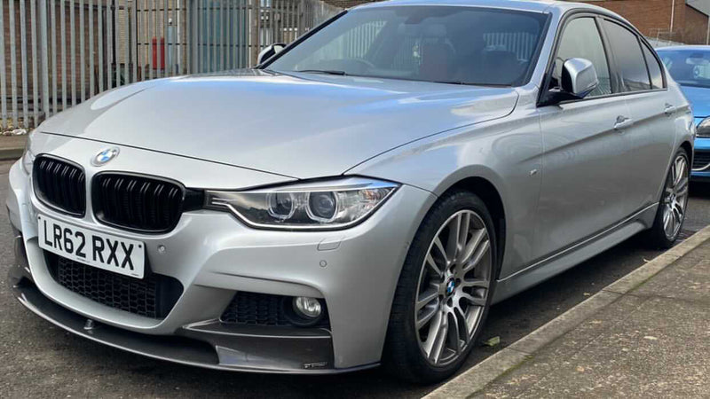 Load image into Gallery viewer, BMW 3 SERIES F30/F31 CARBON FIBRE SPLITTER - MP STYLE - CT Carbon
