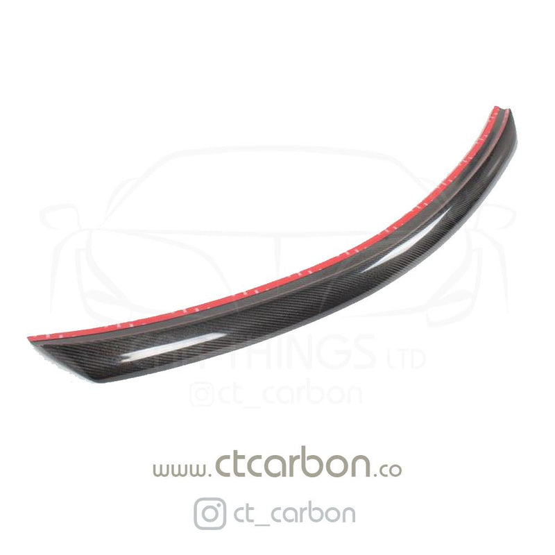 Load image into Gallery viewer, MERCEDES C-CLASS C63 W204 4DR CARBON FIBRE SPOILER - DTM STYLE - CT Carbon
