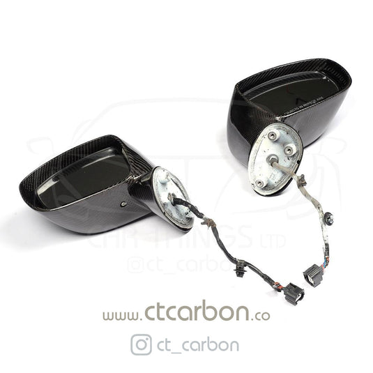 NISSAN GTR R35 CARBON FIBRE MIRRORS - CT Carbon