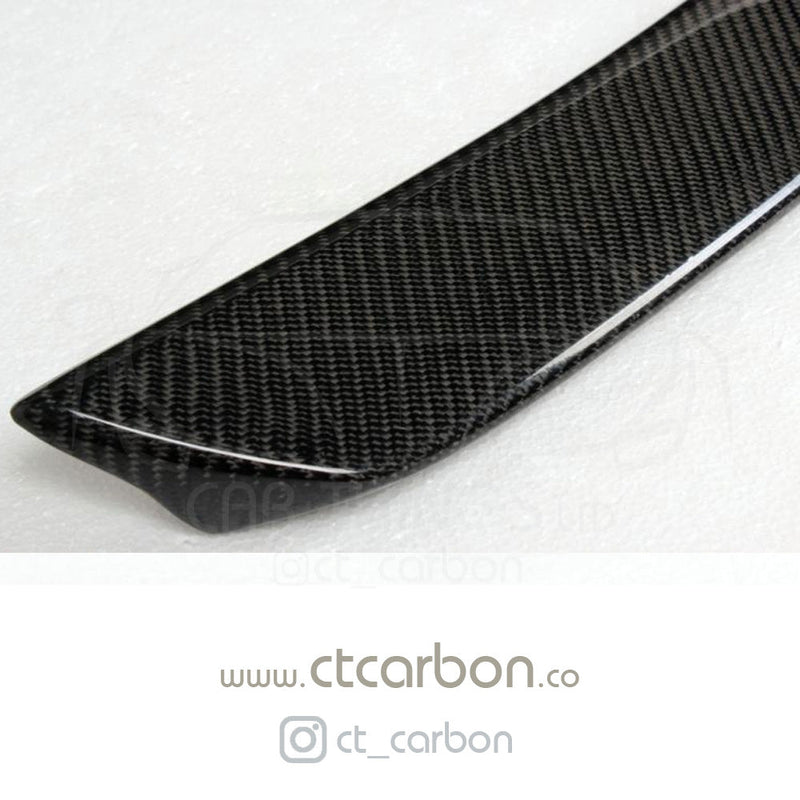 Load image into Gallery viewer, MERCEDES C-CLASS C63 W204 4DR SALOON CARBON FIBRE SPOILER - CT Carbon
