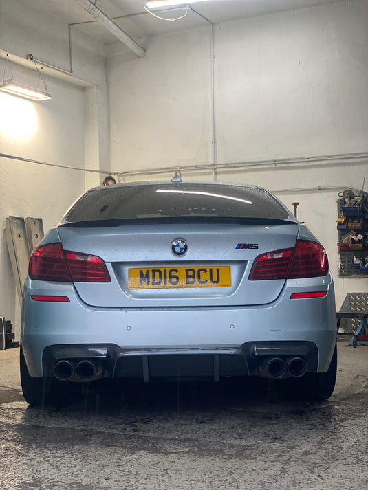 BMW F10 M5 CARBON FIBRE DIFFUSER - V STYLE