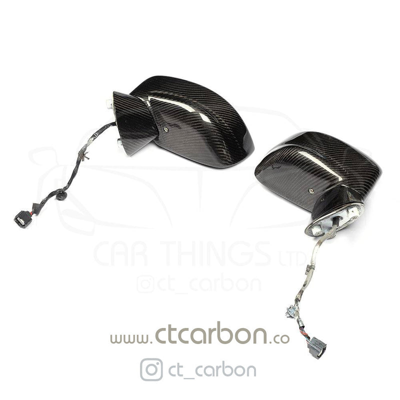Load image into Gallery viewer, NISSAN GTR R35 CARBON FIBRE MIRRORS - CT Carbon
