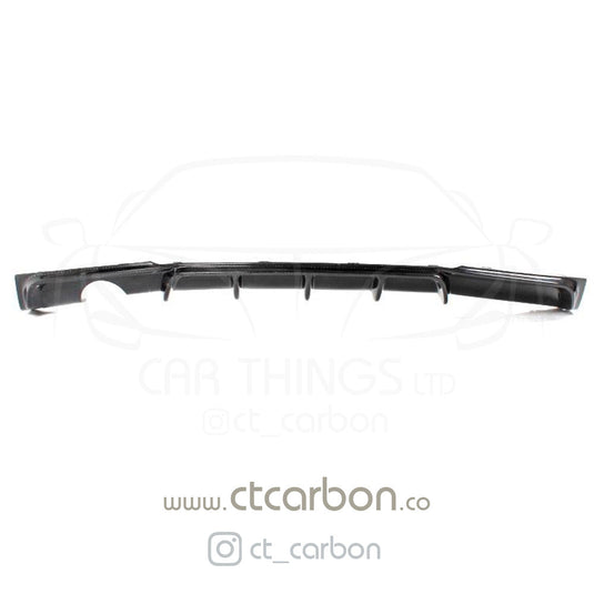 BMW F30 3 SERIES CARBON FIBRE DIFFUSER - MP STYLE - SINGLE EXHAUST - CT Carbon