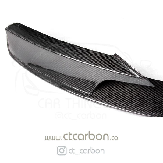 BMW 3 SERIES F30/F31 CARBON FIBRE SPLITTER - MP STYLE - CT Carbon