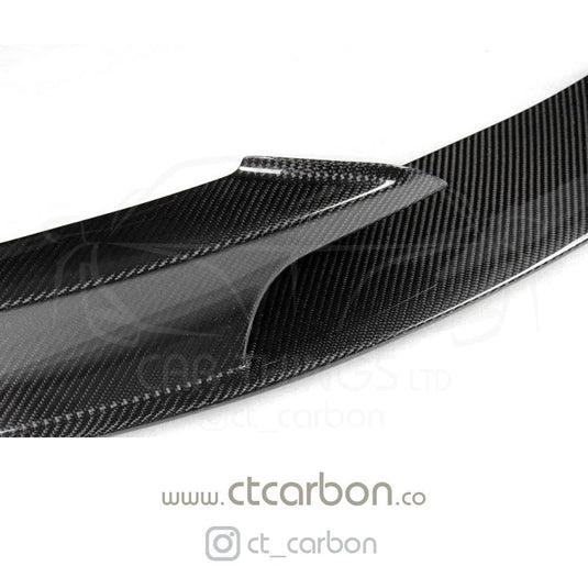 BMW 3 SERIES F30/F31 CARBON FIBRE SPLITTER - MP STYLE - CT Carbon