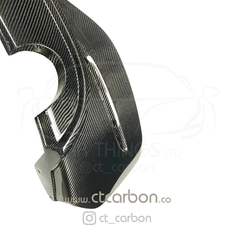 Load image into Gallery viewer, BMW F20 &amp; F21 1 SERIES CARBON FIBRE DIFFUSER - F STYLE - CT Carbon
