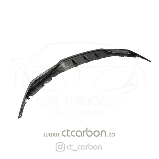 BMW F90 M5 & M5C COMPETITION CARBON FIBRE SPLITTER - R STYLE - CT Carbon