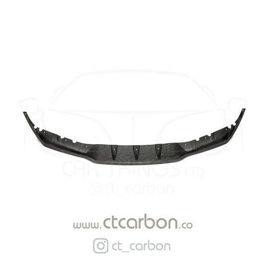 BMW F90 M5 & M5C COMPETITION CARBON FIBRE SPLITTER - R STYLE - CT Carbon