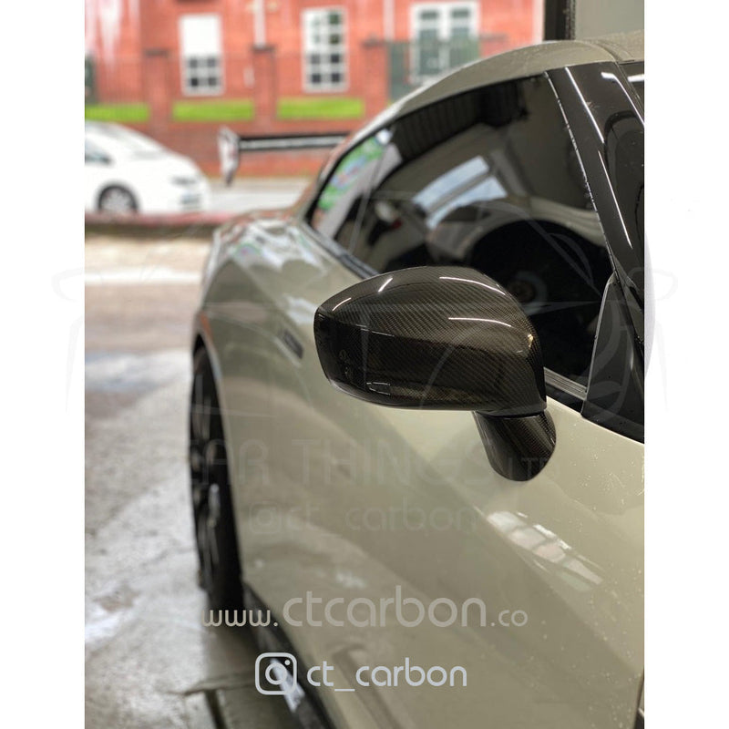 Load image into Gallery viewer, NISSAN GTR R35 CARBON FIBRE MIRRORS - CT Carbon
