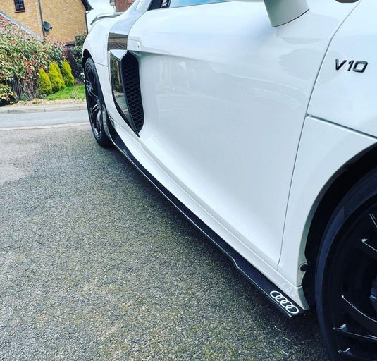 AUDI R8 GEN1 CARBON FIBRE SIDE SKIRTS