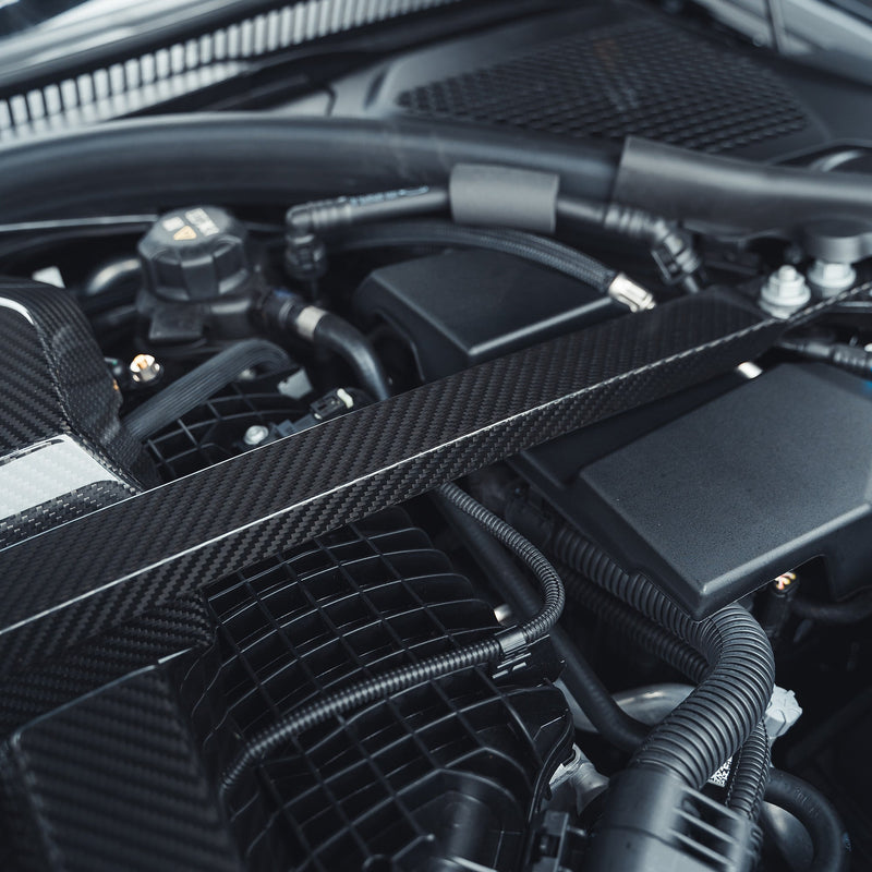 Load image into Gallery viewer, BMW M2 M3 &amp; M4 G87/G80/G81/G82/G83 CARBON FIBRE ENGINE DRESS UP KIT
