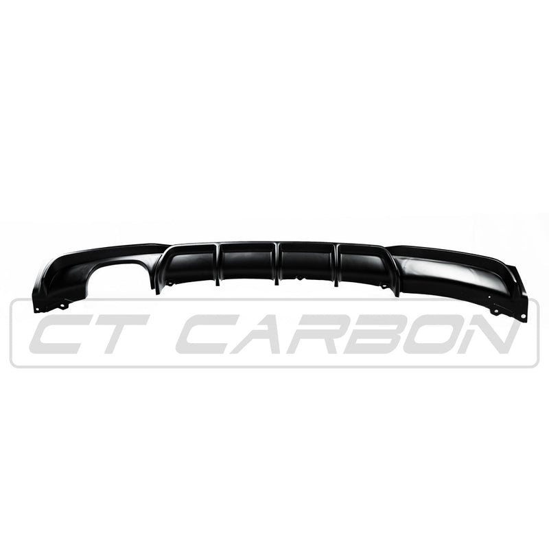Load image into Gallery viewer, BMW 3 SERIES F30 MATTE BLACK DIFFUSER - TWIN EXIT
