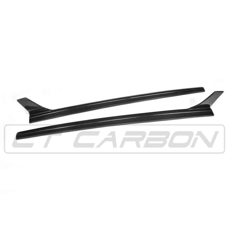 Load image into Gallery viewer, AUDI A3/S3/RS3 8V SALOON CARBON FIBRE SIDE SKIRTS - V2
