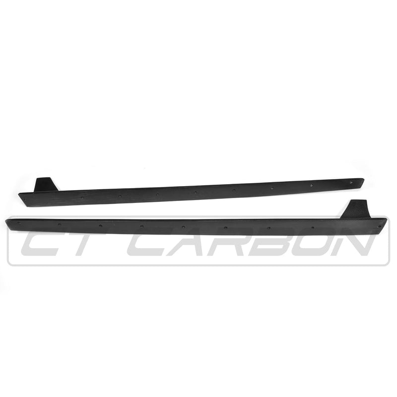 Load image into Gallery viewer, AUDI A3/S3/RS3 8V SALOON CARBON FIBRE SIDE SKIRTS - V2
