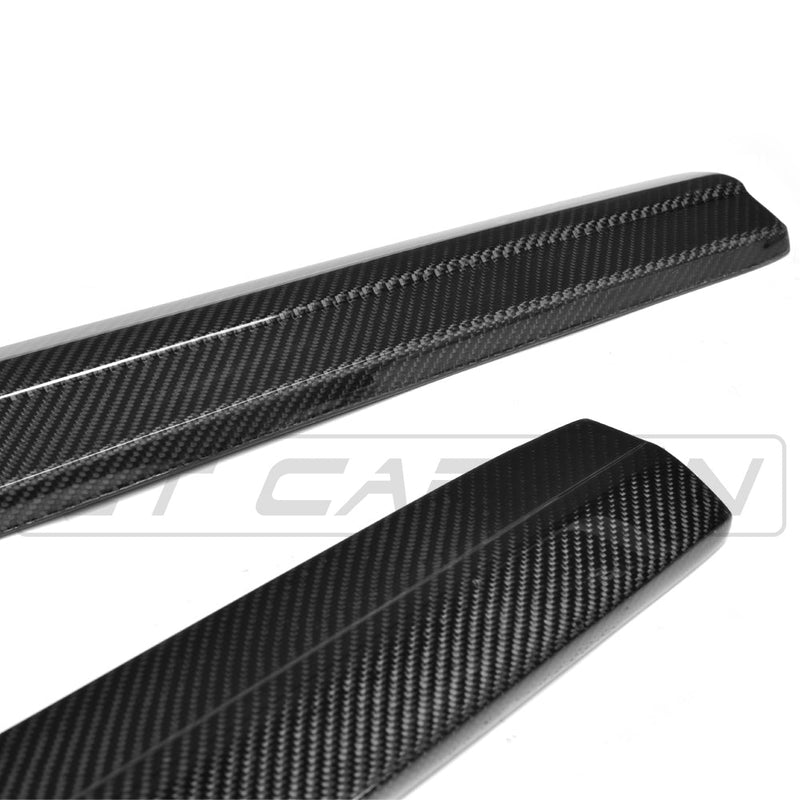 Load image into Gallery viewer, AUDI A3/S3/RS3 8V SALOON CARBON FIBRE SIDE SKIRTS - V2
