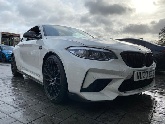 BMW M2 / M2C F87 CARBON FIBRE SPLITTERS - MP STYLE - CT Carbon