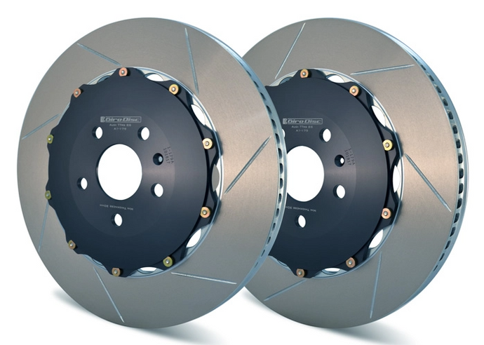 Girodisc: Rear 2 Piece Discs: F8X M2/M3/M4 (BLUE Callipers) (Standard Iron Discs)