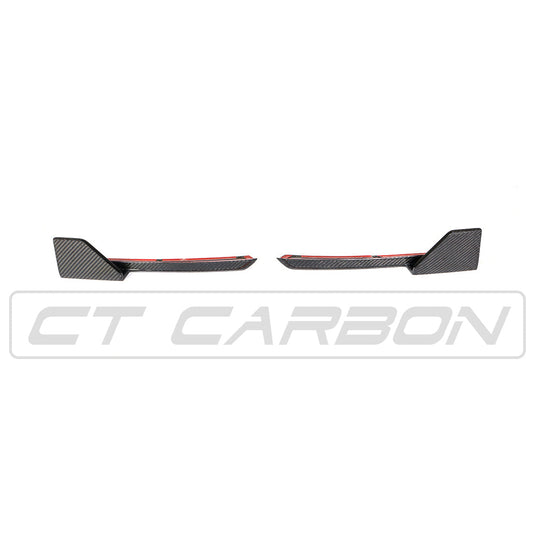 BMW X3 G01 CARBON FIBRE REAR BUMPER CORNERS