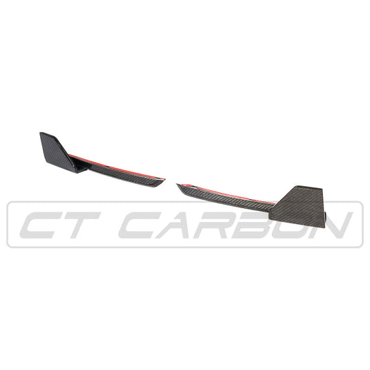 BMW X3 G01 CARBON FIBRE REAR BUMPER CORNERS