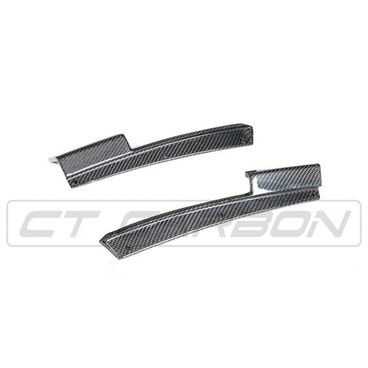 BMW X3 G01 CARBON FIBRE REAR BUMPER CORNERS