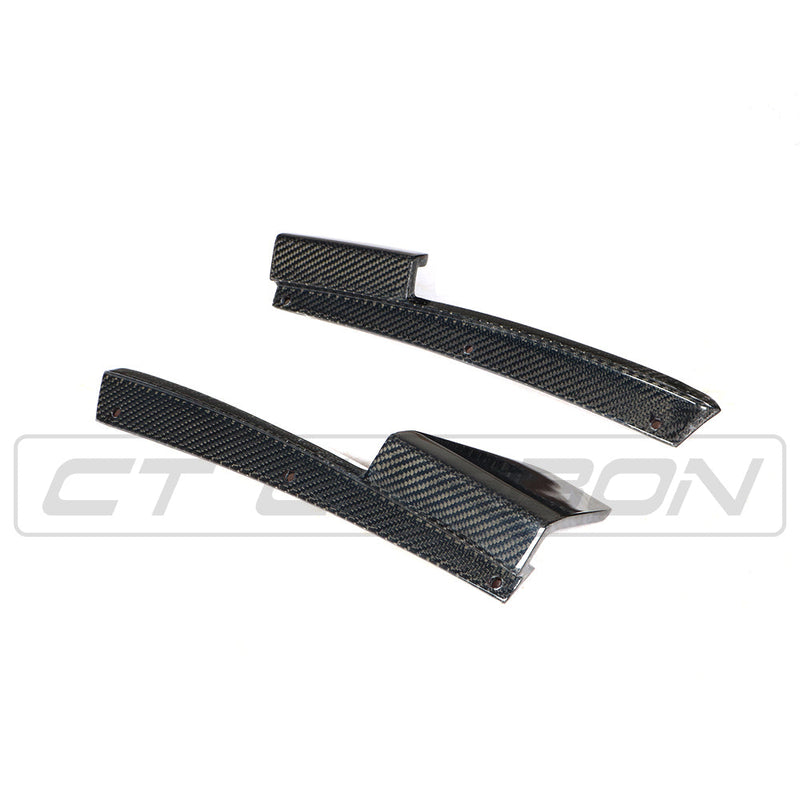 Load image into Gallery viewer, BMW X3 G01 CARBON FIBRE REAR BUMPER CORNERS
