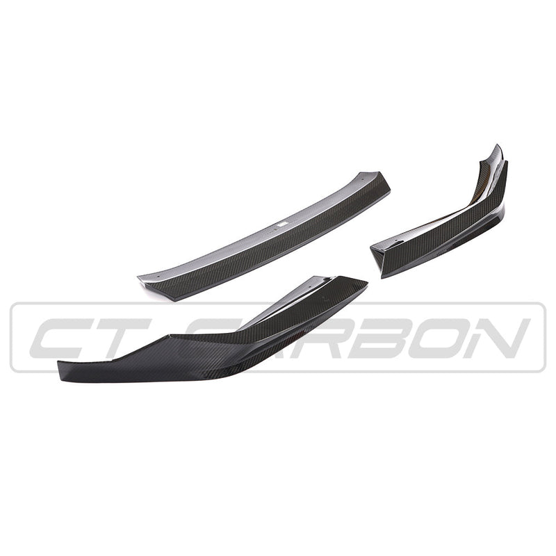 Load image into Gallery viewer, BMW F90 M5 &amp; M5C LCI CARBON FIBRE SPLITTER - MP STYLE
