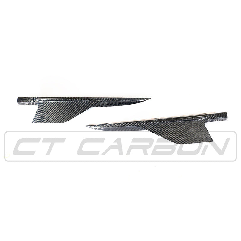 Load image into Gallery viewer, AUDI R8 V10 GEN 2 CARBON FIBRE SIDE SKIRTS
