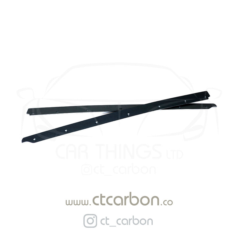Load image into Gallery viewer, AUDI R8 V10 GEN 2 CARBON FIBRE SIDE SKIRTS - CT CARBON - CT Carbon
