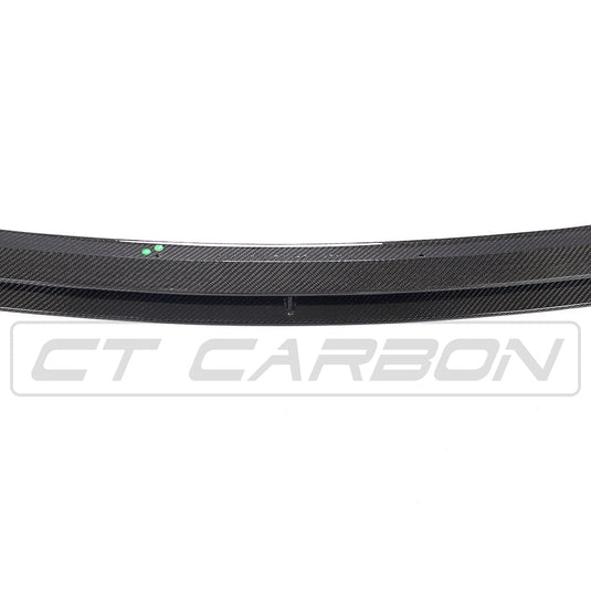MERCEDES C43 & C CLASS W205 FACELIFT CARBON FIBRE SPLITTER - CT STYLE