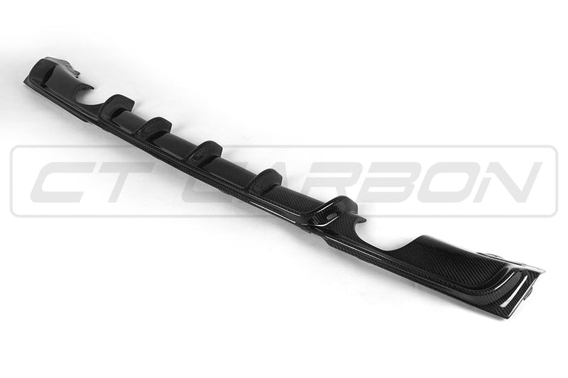 Load image into Gallery viewer, BMW F30 3 SERIES CARBON FIBRE DIFFUSER - MP STYLE - DUAL EXHAUST
