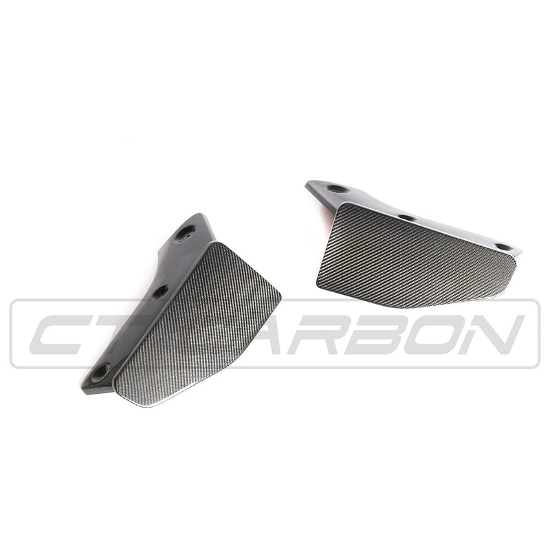 Load image into Gallery viewer, BMW F15 X5 CARBON FIBRE REAR CANARDS - MP STYLE
