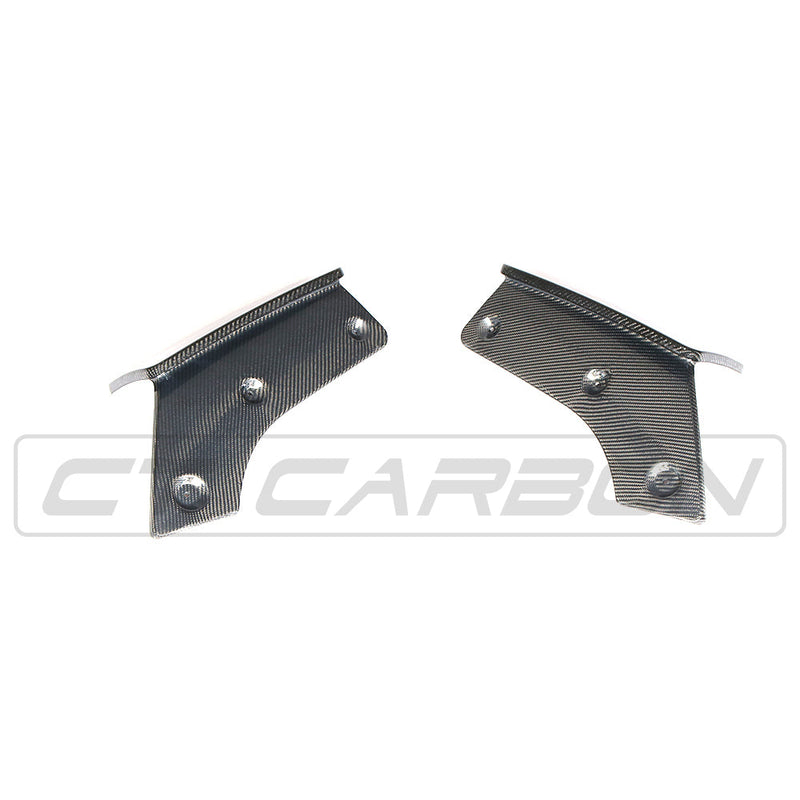 Load image into Gallery viewer, BMW F15 X5 CARBON FIBRE REAR CANARDS - MP STYLE
