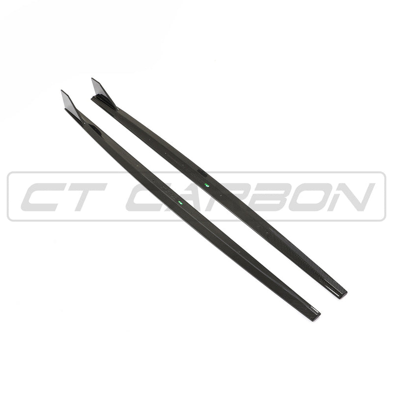 Load image into Gallery viewer, BMW 1 SERIES F40 CARBON FIBRE SIDE SKIRTS - CT DESIGN
